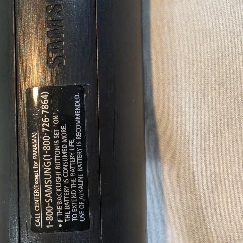 Samsung TV Remote Control BN59-01177A Black Excellent OEM Infrared Tested
